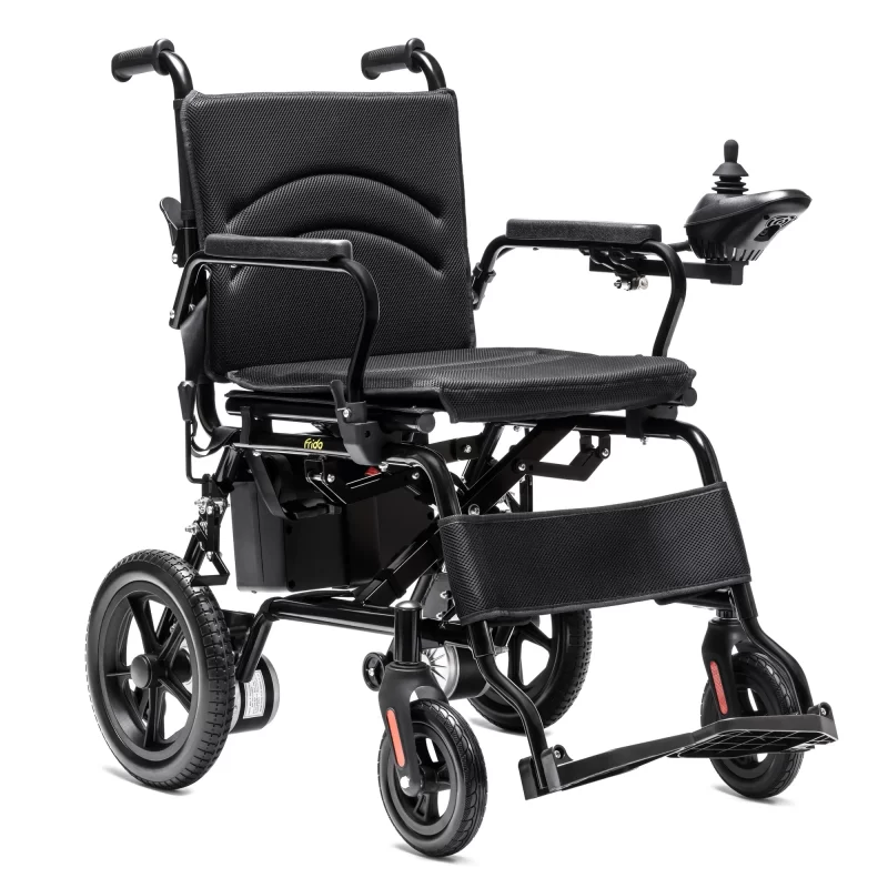 01-LW_Shrey Frido Foldable Electric Wheelchair