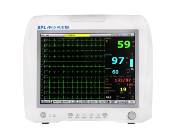 BPL Vivid Vue 12i Patient Monitor Megamed 1 BPL Vivid Vue 12i Patient Monitor